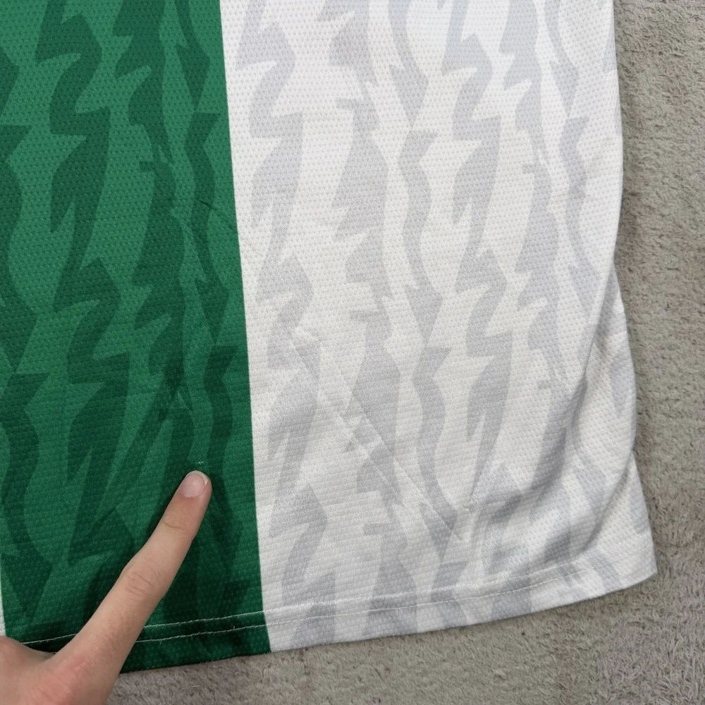 VTG Nike Premier Nigeria Jersey Men Large Football 1996 Retro Soccer Olympic Kit